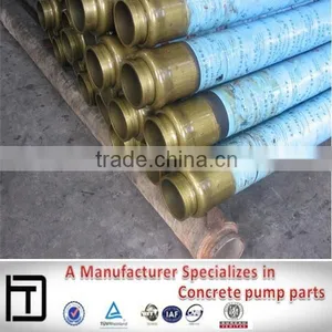 Steel Wire Braided High Pressure Pump Truck Rubber Hose Quality Choice thumbnail-1