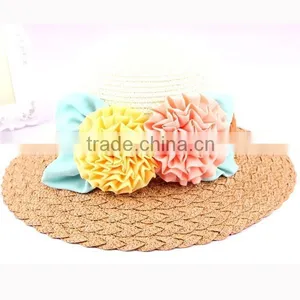 100% Madagascar Raffia Strawhats,handmade Knitted Hats Straw Hat for Women JH thumbnail-4