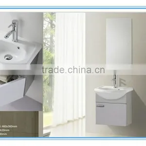 Wall-mounted Small Size Modern 304 Stainless Steel Bathroom Cabinets 1309 thumbnail-1