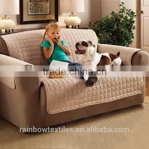 Chinese Customzed 100% Polyester Micro Suede Cover Sofa thumbnail-2