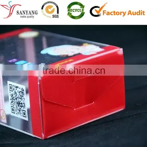 Clear PVC/PP Packaging Box Electrical Transparent PVC Box for Gift Cosmetic Electronics thumbnail-3