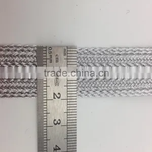 Factory Cheap Price Royal Military Uniform Metallic Silver Braid thumbnail-1