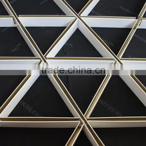 ISO Certified Modern Aluminum Open Metal Grid Ceiling Suspended Ceiling thumbnail-2