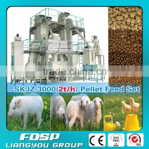 Easy Maintenaince 4-6tph Animal Feed Mill Machinery thumbnail-3