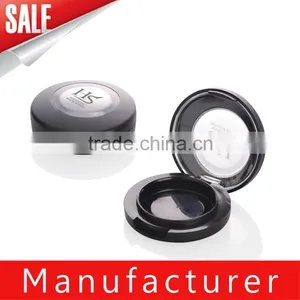 Wholesale Round Cosmetic Blush Compact Powder Case With Window thumbnail-1