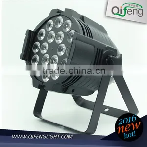 18 Pcs 6 in 1 12W RGBWAUV Leds Aluminum Par Can Night Club Indoor Lights thumbnail-2