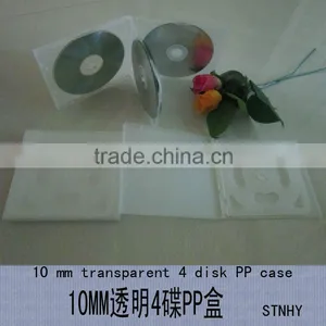 10mm 4 Disc Clear CD Case thumbnail-1