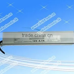 CV-12080C / CV-24080C Waterproof LED Power Supply IP67 80W 12V 24V thumbnail-1