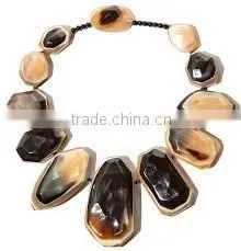 Eco-friendly Nice Buffalo Horn Necklace Jewelry Made in Vietnam thumbnail-1