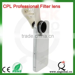 Fashion Clip Polariscope Lens Universal CPL Professional Filter HD Photo Camera for All Cellphone thumbnail-5