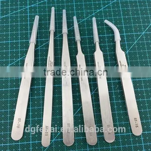 Vetus ST Stainless Steel Material Eyelash Extension Tweezers thumbnail-2