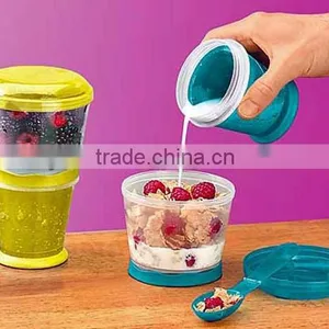 Cereal To Go, Cereal Cup, Cereal Container thumbnail-1