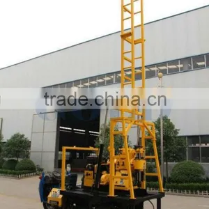 XYC-200 Muntipurpose Three Wheel Trailer Mounted Hydraulic Spindle Core Bore Drilling Machine thumbnail-3
