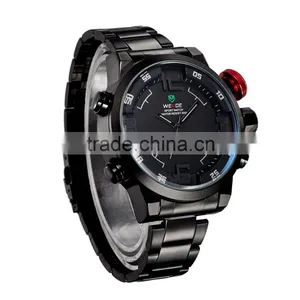 China Brand Wrist Watches 3 ATM Water Resistant Luxury Man Weide Led Watch thumbnail-2