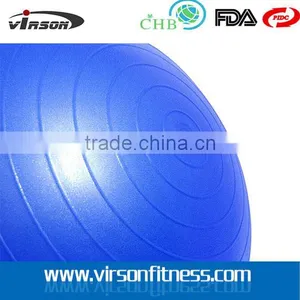 Ningbo Virson Anti Burst Tested PVC Yoga Ball With Custom Logo thumbnail-6