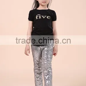 Baby Girl Gold Seaside Long Pant Lovers Designing Pants Latest Design Pants thumbnail-2