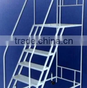 Iron Material Open Folding Mobile Staircases thumbnail-1