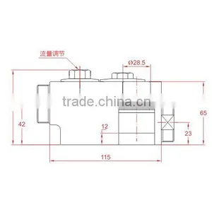 Sanitary Toilet WC Pan Sensor Induction Water 6v Solenoid Valve Brass Valve thumbnail-2