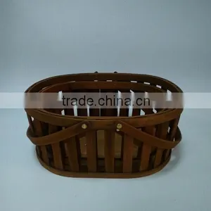 Closet Floor Basket With Stiff Swing Handles thumbnail-3