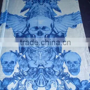 COTTON PRINTED SCARF 2014 thumbnail-6