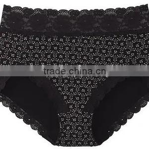 High Cut Basic Cotton Daily Underwear Women Panties thumbnail-1
