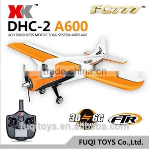 WL XK A600 3D6G System Brushless Motor RC Airplane Compatible Flying Toys thumbnail-1