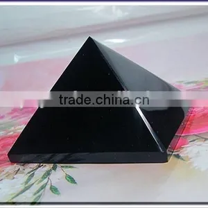 Newest Fashion Obsidian Natural Quartz Pyramid thumbnail-4
