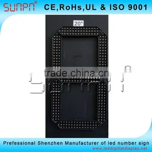 Thailand 20inch Led Digit Segment Module Outdoor IP65 thumbnail-3