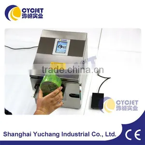 CYCJET ALT390 Hotsale Plastic Jars Date Printer/Industrial Inkjet Printer/Small Character Inkjet Printer thumbnail-1