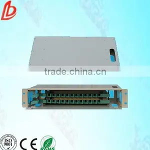 24 Ports ODF Fiber Patch Panel Rack Mounted Style 19inch 2U Optic Distribution Frame thumbnail-1