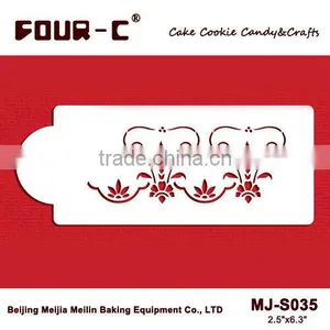 Winterthur Medallion Companion Cake Top Decor Stencil Cake Design Stencil Sugar Craft Tools thumbnail-1
