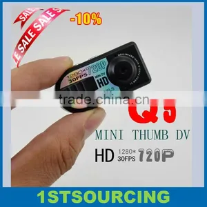 New 720P Mini Q5 Thumb DV Video TF Card PC Camera Record Motion Detection 30fps thumbnail-1