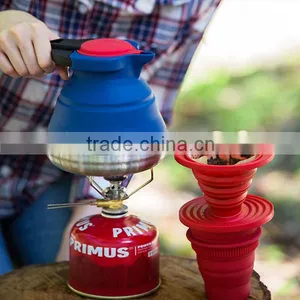Outdoor Camping Space Saving Foldable Silicone Pot thumbnail-2