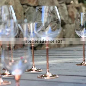 Glassware Manufacturer Handmade Glass Small Red Colour Wine Glass Cup, Beer Mug for Party Decoration thumbnail-6