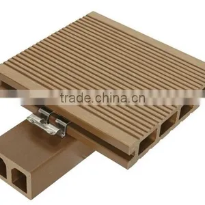 2015 HOT Sale and Latest Product/ Friendly and Beautiful Outdoor WPC Plank/wood Plastic Decking!/ thumbnail-4
