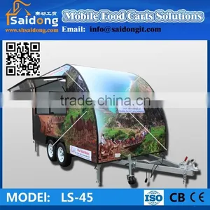Big Wheels Carts To Sell Fast Food/Food Van For Sale/Fast Food Van For Sale thumbnail-3
