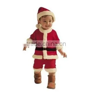 Hot Sale High Quality Christmas Baby Santa Suit thumbnail-3