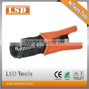 LSDbrand Lan Network Tool for Telecom Rj10 Rj11 Rj45 4P 6P 8P Network Cable Crimper Crimp Plier LS-2008R thumbnail-1