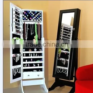 Home Decoration Dressing Mirror With Jewelry Cabinet thumbnail-1