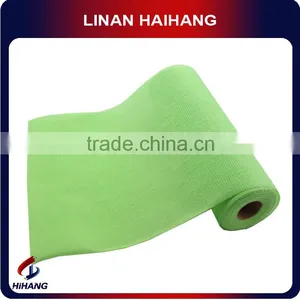 China Multi-purpose Meshed Wave Roll Household Polyester Cleaning Cloth thumbnail-4