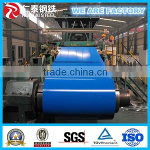SPCC , Color Coated Cold Rolled Steel Coils With Blue Color and Yellow Made in China thumbnail-4