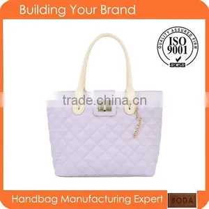 2016 Women Quilted Fabric Tote Bags thumbnail-1