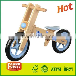 12inch Kids Balance Wooden Bike thumbnail-5