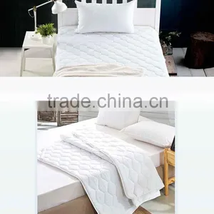 2016 Hot Selling Custom Full Size Waterproof Mattress Protector/Plastic Fitted Mattress Cover thumbnail-1