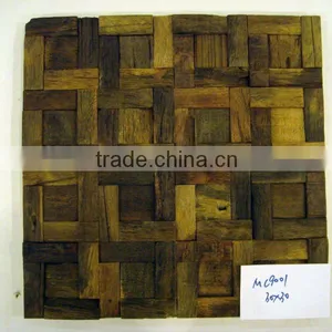 Old Wood Parquet Hardwood Flooring thumbnail-1