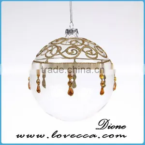 Decorative Xmas Glitter Ball thumbnail-1