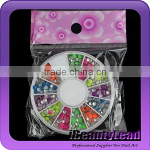 Round Shape Nail Metal Studs Nail Art Decoration 3mm thumbnail-2