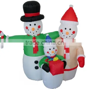 Inflatable Christmas Snowman thumbnail-1