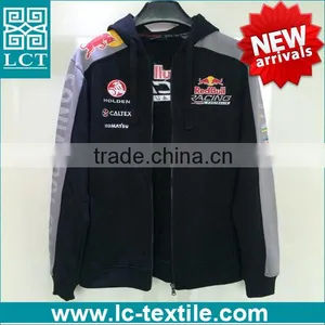 Wholesale Bulk Made in China Cheap Polyester Cotton Tall Hoodies for Racing thumbnail-1