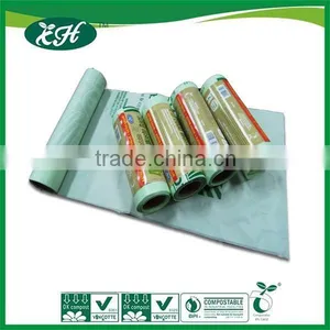 Biodegradable Dustbin Plastic Bag From Corn Starch for Household thumbnail-1